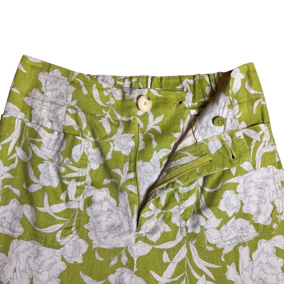 Anthropologie Maeve Floral Wide Leg Paisley Blue & Green ( PANT ONLY) Size:XS - Picture 6 of 14